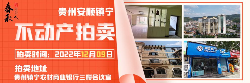 【12月09日】鎮(zhèn)寧縣商鋪、住宅、商業(yè)展位拍賣公告